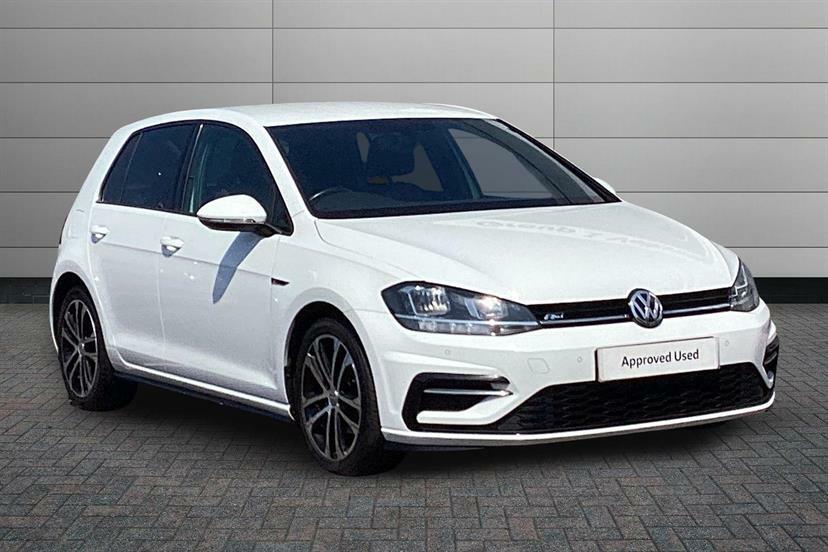 Volkswagen Golf Hatchback White #1