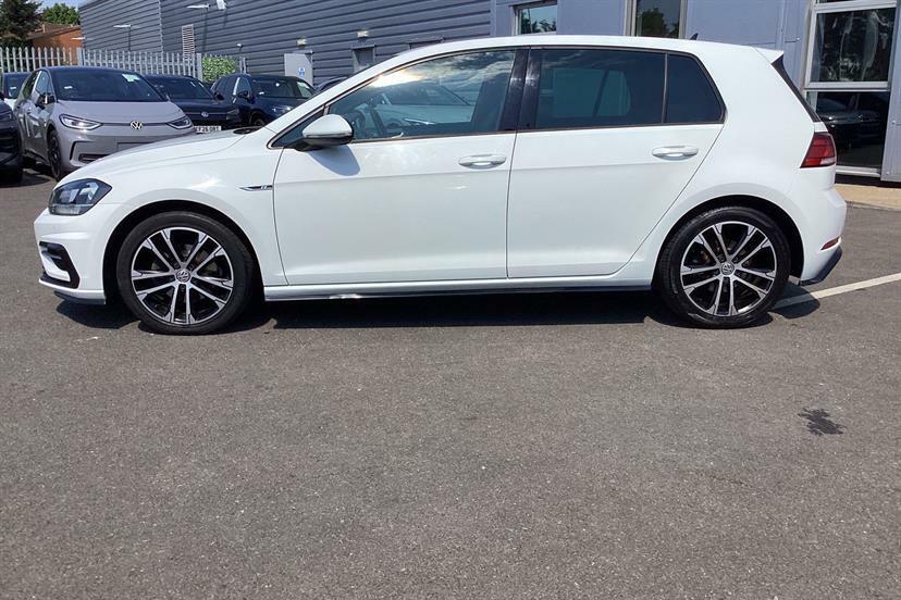 Volkswagen Golf Hatchback White #14