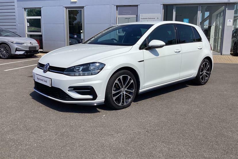 Volkswagen Golf Hatchback White #12