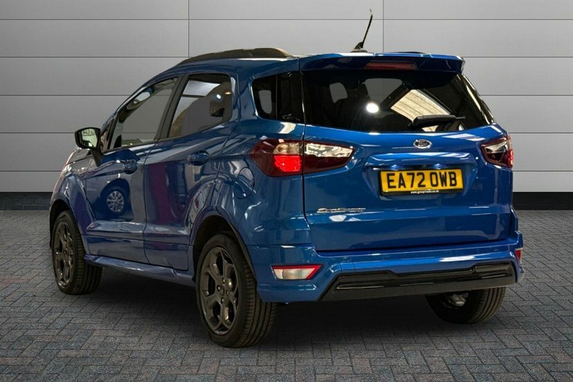 Ford Ecosport 1.0T Ecoboost Gpf St-line Suv 1 EA72OWB Blue #2