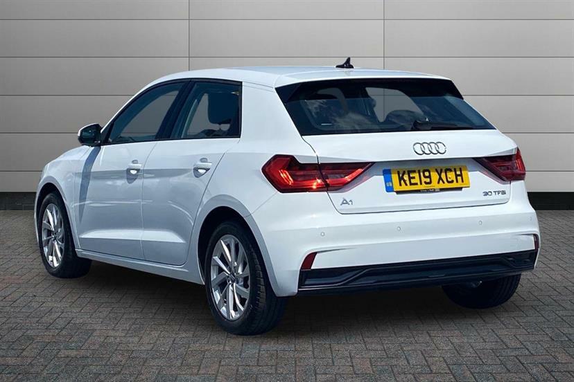 Audi A1 30 Tfsi Sport White #3