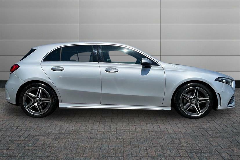 Mercedes-Benz A Class A200 Amg Line Premium WN68YXK Silver #3