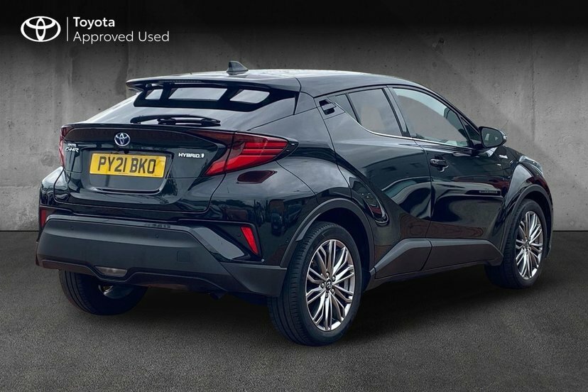 Toyota C-Hr 1.8 Vvt-h Gpf Excel Suv Hybrid Cvt 122 PY21BKO Black #2