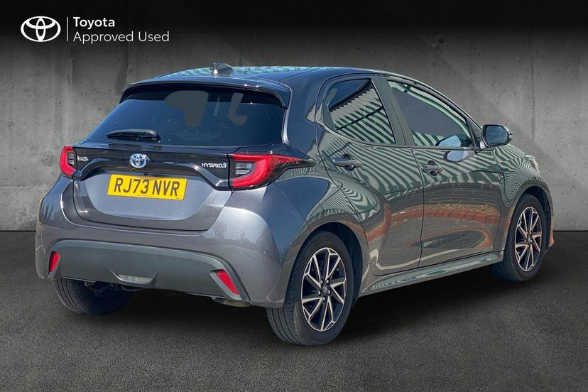 Toyota Yaris 1.5 Vvt-h Design Hatchback Hybrid E-cvt RJ73NVR Grey #2