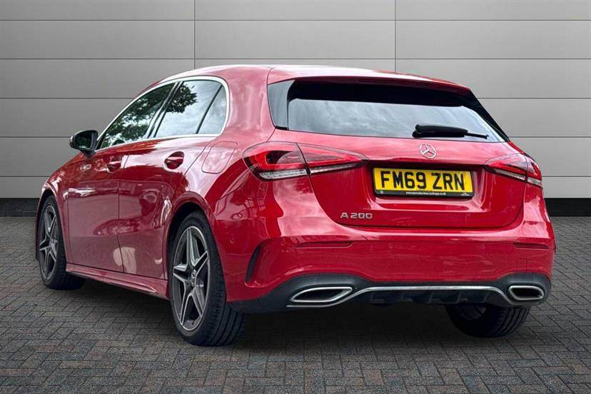 Mercedes-Benz A Class A200 Amg Line Executive Red #2