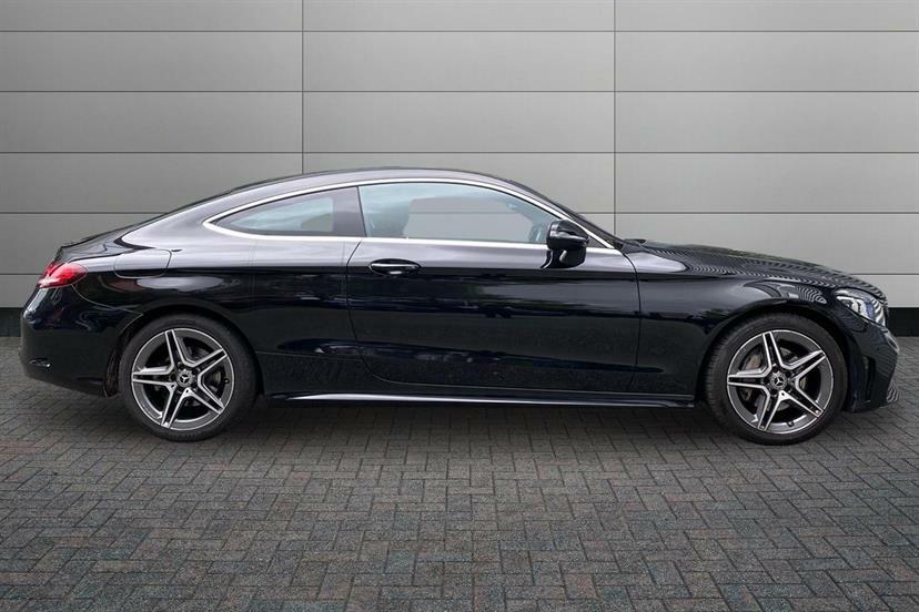 Mercedes-Benz C Class C200 Amg Line Premium 9G-tronic Black #3