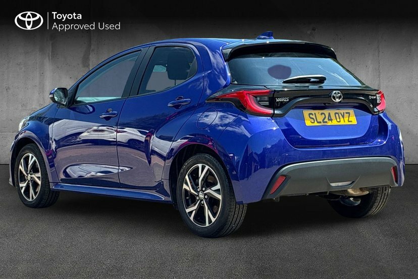 Toyota Yaris 1.5 Vvt-h Design Hatchback Hybrid E-cvt SL24OYZ Blue #4