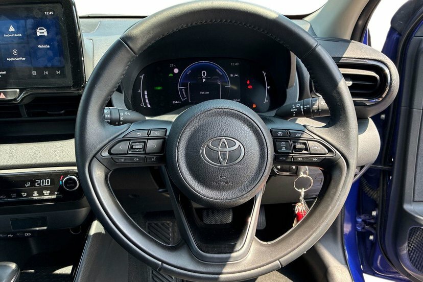 Toyota Yaris 1.5 Vvt-h Design Hatchback Hybrid E-cvt SL24OYZ Blue #6