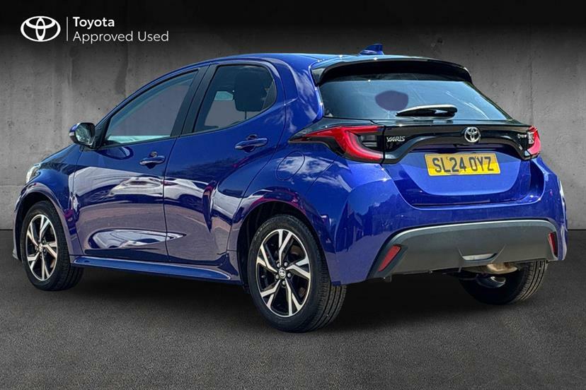 Toyota Yaris 1.5 Hybrid Design Cvt Blue #4