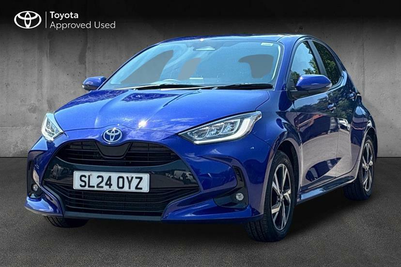 Toyota Yaris 1.5 Hybrid Design Cvt Blue #3