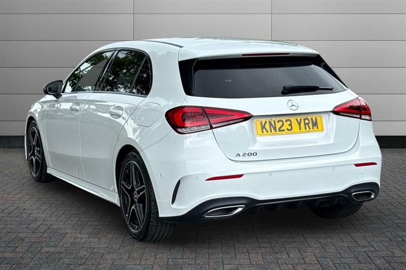 Mercedes-Benz A Class A200 Amg Line Executive White #2