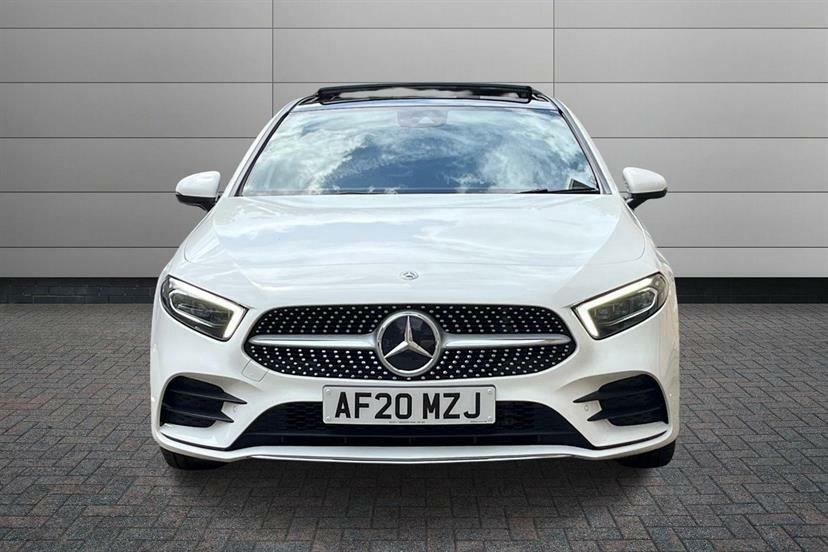 Mercedes-Benz A Class Amg Line White #11