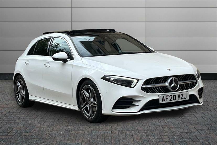 Mercedes-Benz A Class A180 Amg Line Premium Plus White