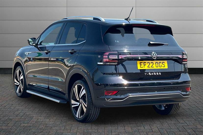 Volkswagen T-Cross 1.5 Tsi Evo R-line Dsg Black #3