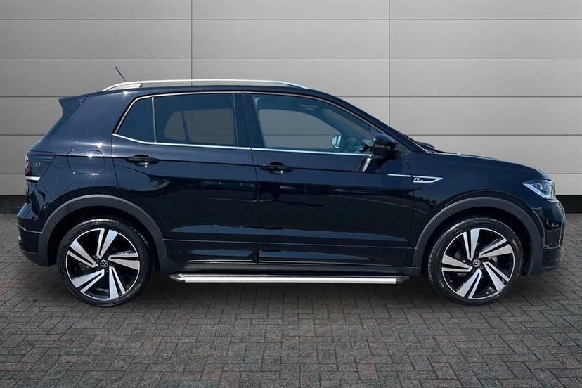 Volkswagen T-Cross 1.5 Tsi Evo R-line Dsg Black #4