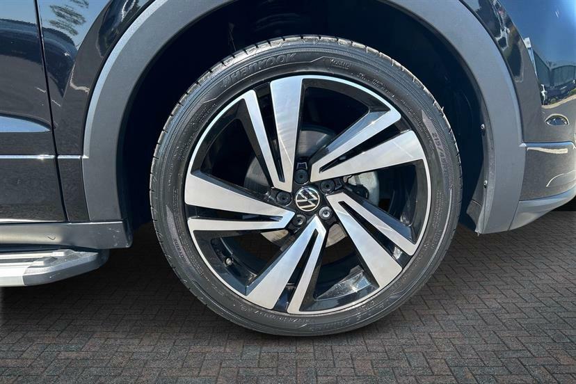 Volkswagen T-Cross 1.5 Tsi Evo R-line Dsg Black #5