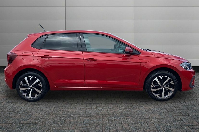 Volkswagen Polo 1.0 Tsi Match Hatchback Dsg 95 Ps ME75EGF Red #4