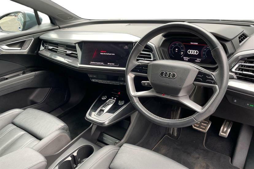 Audi Q4 E Tron 150Kw 40 82Kwh S Line Blue #4