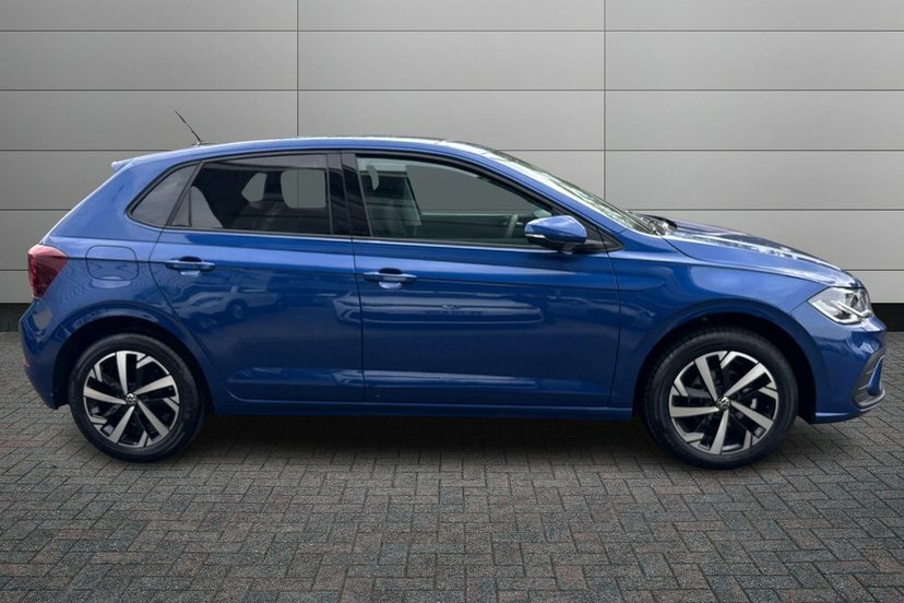 Volkswagen Polo 1.0 Tsi Match Hatchback Dsg 95 Ps EF26CZL Blue #4