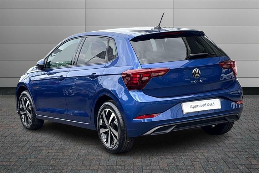 Volkswagen Polo 1.0 Tsi Match Dsg Blue #3