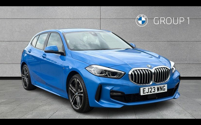 BMW 1 Series 118I M Sport EJ23WNG Blue