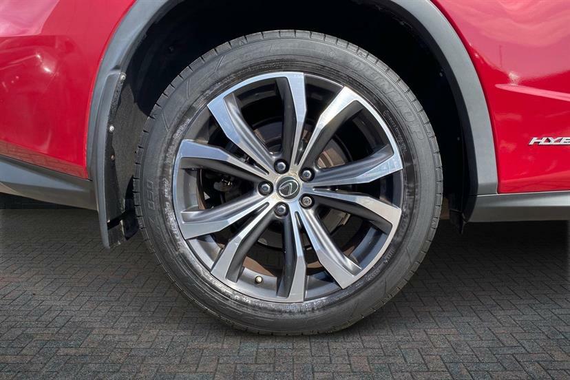 Lexus RX 450H 3.5 Cvt Premium Pack Techsafety Pk Red #5