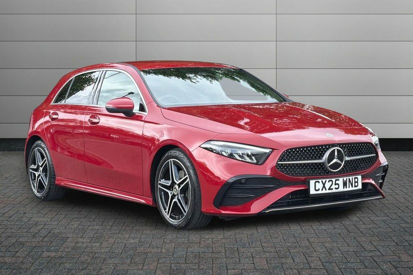 Mercedes-Benz A Class A200 Amg Line Executive Hatchback Red