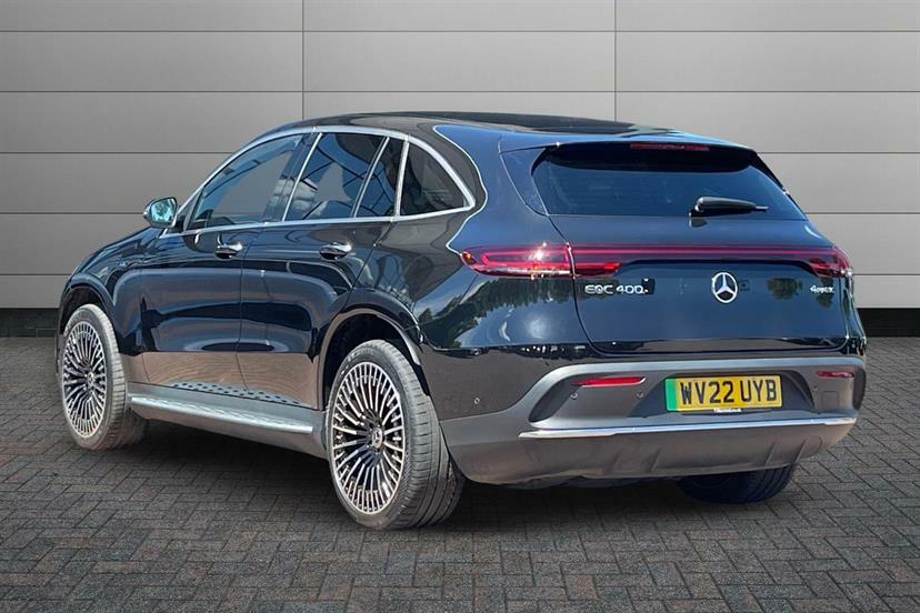 Mercedes-Benz EQC 400 300Kw Amg Line Premium 80Kwh Black #2