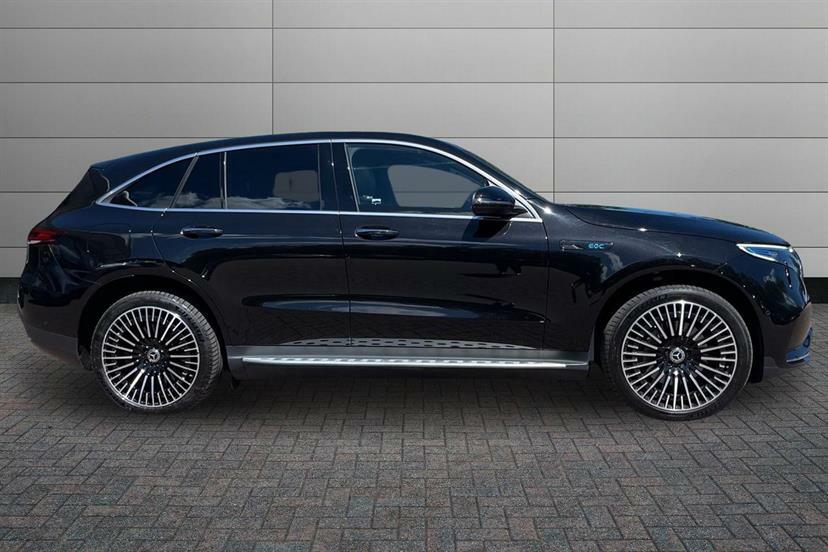 Mercedes-Benz EQC 400 300Kw Amg Line Premium 80Kwh Black #3
