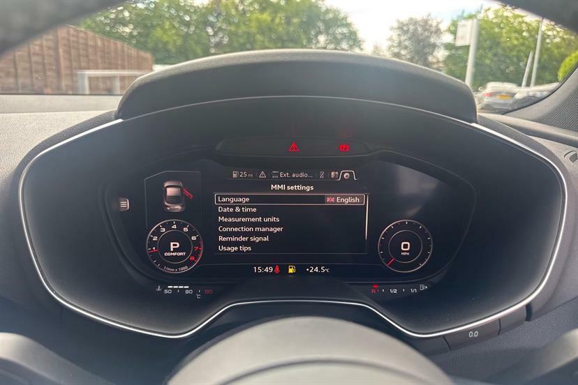 Audi TT Tfsi S Line Black Edition White #17