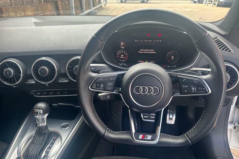 Audi TT Tfsi S Line Black Edition White #19