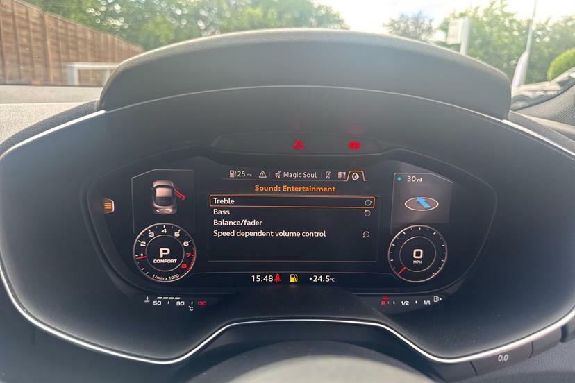 Audi TT Tfsi S Line Black Edition White #14