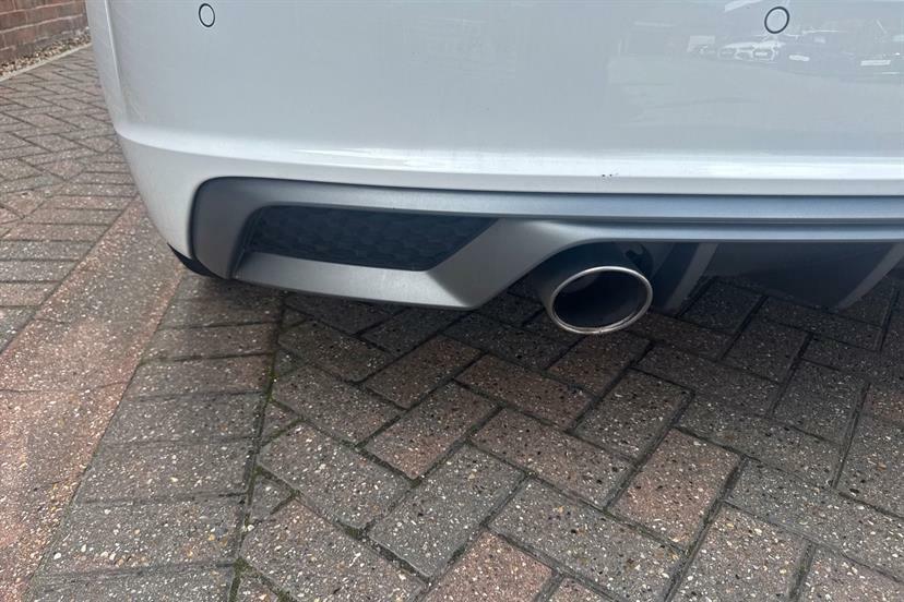 Audi TT Tfsi S Line Black Edition White #22