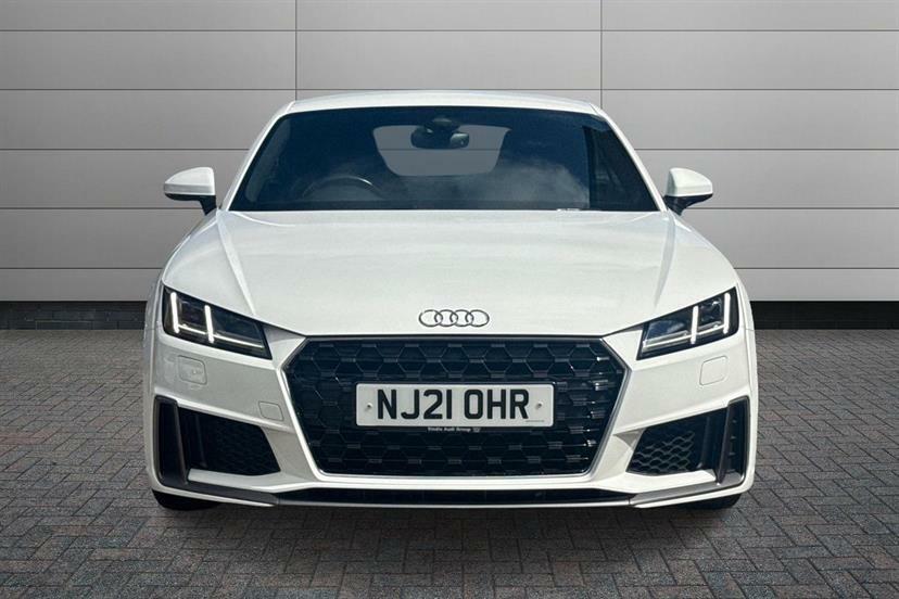 Audi TT Tfsi S Line Black Edition White #9