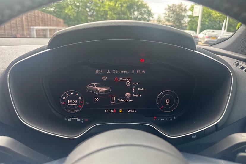 Audi TT Tfsi S Line Black Edition White #18