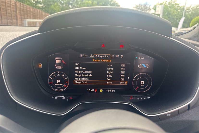 Audi TT Tfsi S Line Black Edition White #15
