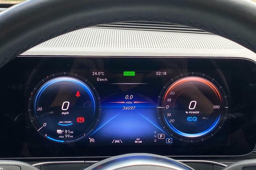 Mercedes-Benz EQC 400 300Kw Amg Line Edition 80Kwh Red #6