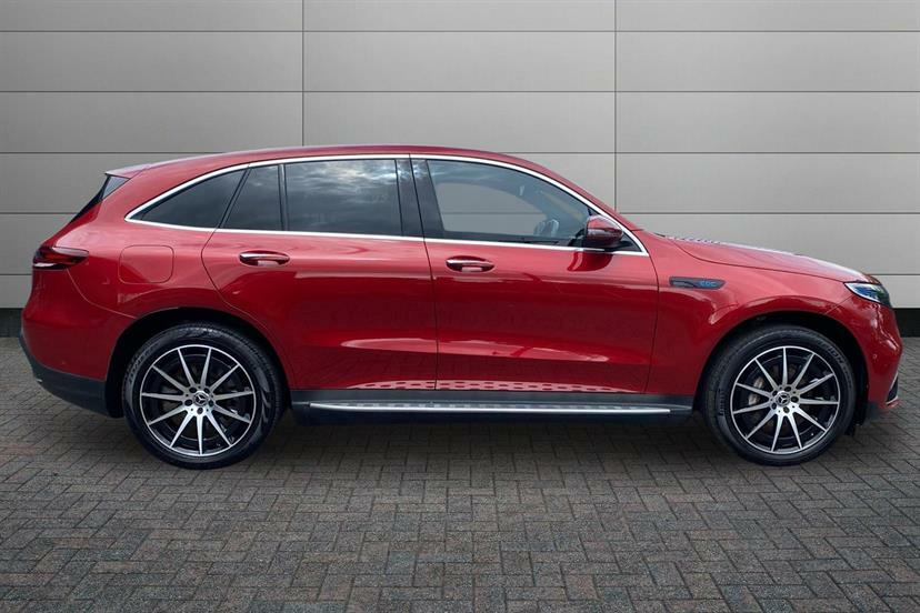 Mercedes-Benz EQC 400 300Kw Amg Line Edition 80Kwh Red #3