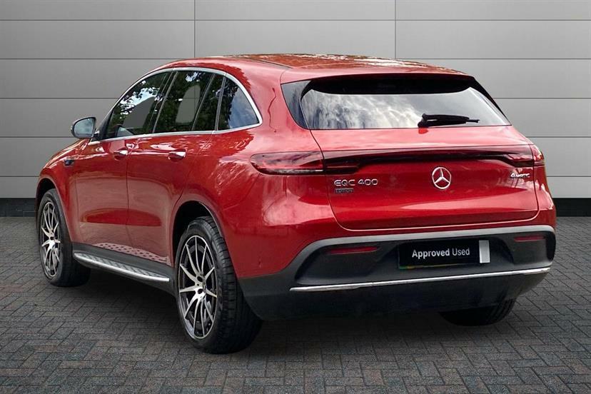 Mercedes-Benz EQC 400 300Kw Amg Line Edition 80Kwh Red #2