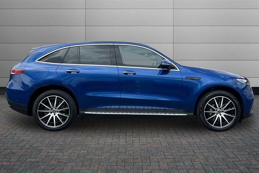 Mercedes-Benz EQC 400 300Kw Amg Line Edition 80Kwh Blue #3