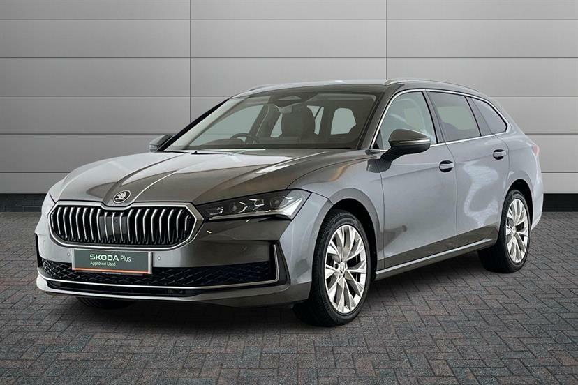 Skoda Superb Se L Blue #8