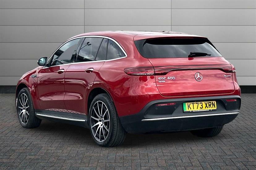 Mercedes-Benz EQC 400 300Kw Amg Line Edition 80Kwh Red #2