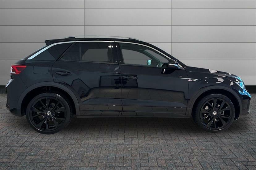 Volkswagen T-Roc 1.5 Tsi R-line Dsg Black #4