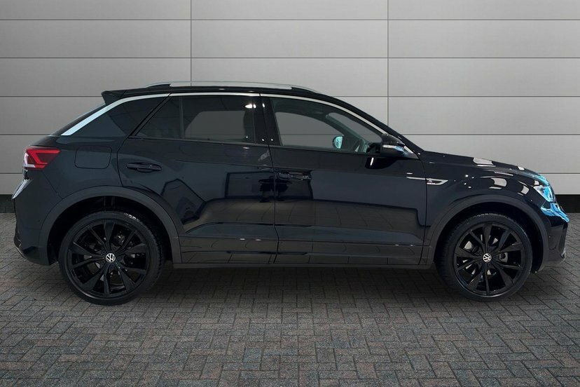 Volkswagen T-Roc 1.5 Tsi R-line Suv Dsg 150 Ps EA24RPZ Black #4