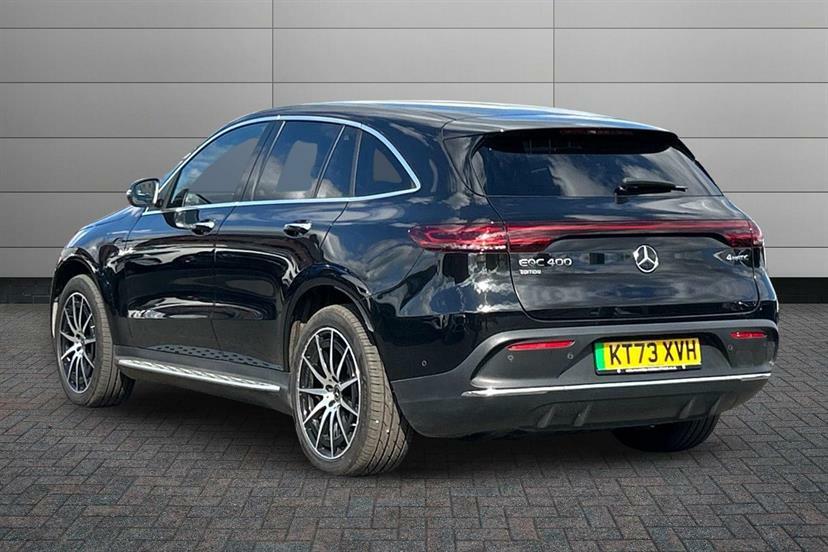 Mercedes-Benz EQC 400 300Kw Amg Line Edition 80Kwh Black #2
