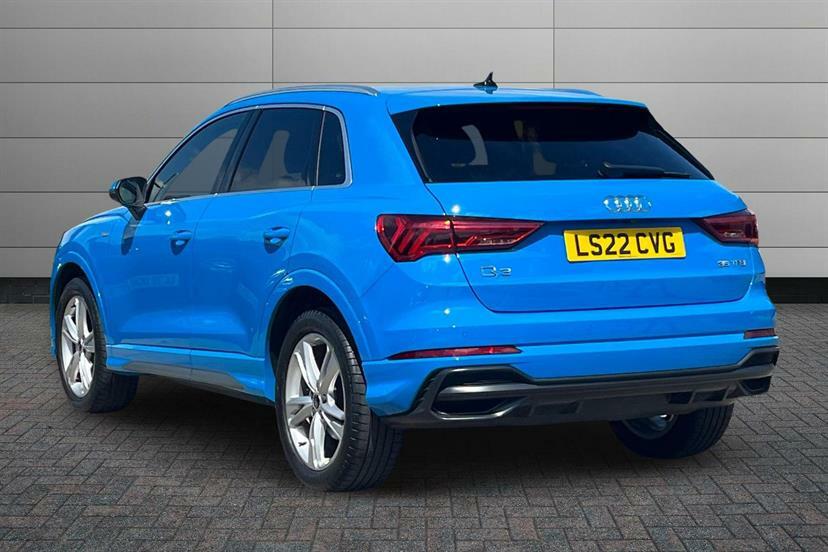 Audi Q3 35 Tfsi S Line S Tronic Comfortsound Pack Blue #3