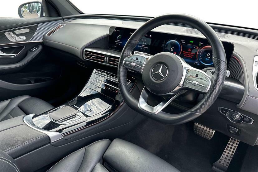 Mercedes-Benz EQC 400 300Kw Amg Line Premium Plus 80Kwh White #5
