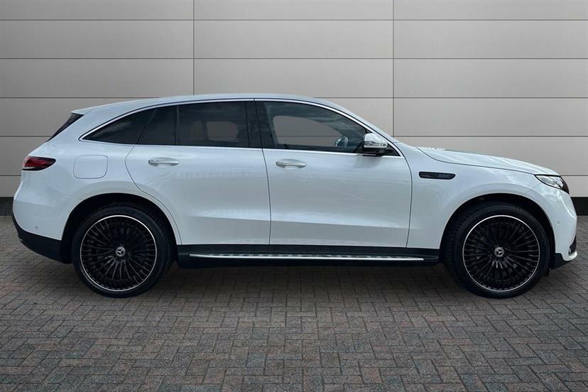 Mercedes-Benz EQC 400 300Kw Amg Line Premium Plus 80Kwh White #3