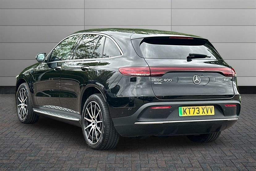 Mercedes-Benz EQC 400 300Kw Amg Line Edition 80Kwh Black #2