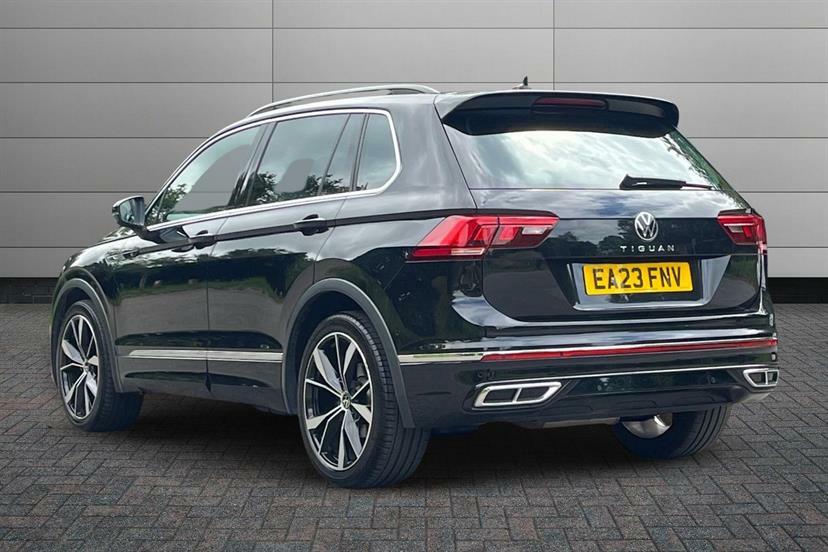 Volkswagen Tiguan 2.0 Tdi R-line Dsg Black #3
